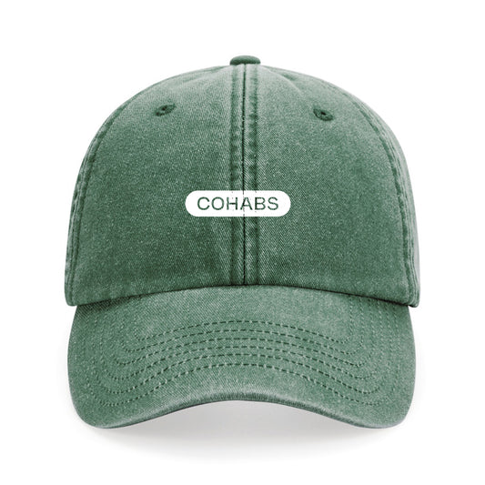 Green Vintage Cohabs Cap